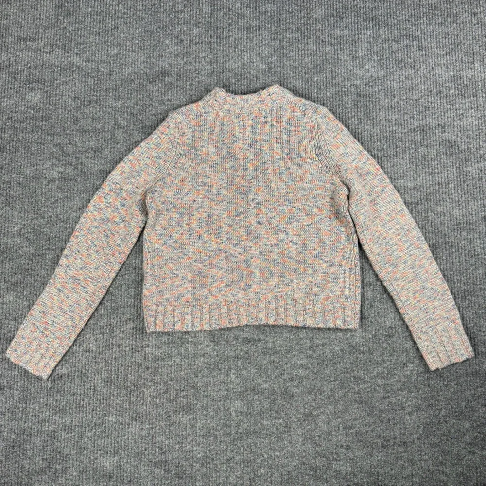 Boden Sweater Womens 2 Confetti Metallic Knit Crew Neck Pullover Preppy Cozy